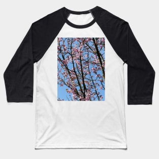 Japanese cherry blossom flowers Baseball T-Shirt